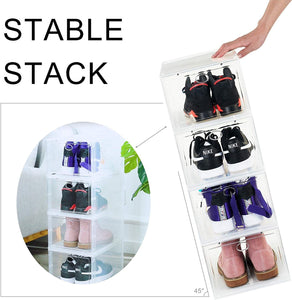 Storage Shoe Box Organizer 4 Pack