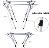 Portable Folding Aluminum Camping Picnic Table